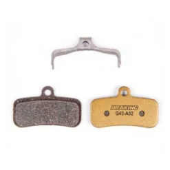 BRAKING Carbo-Metalic Shimano 4 Pistons Disc Brake Pads