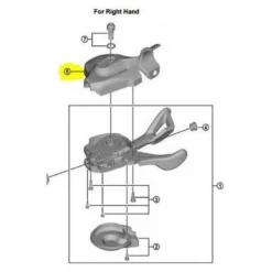 Shimano Left Hand Top M7000 I-Spec-II -Deals Tough Road Bikes Store shimano left hand top m7000 i spec ii 2